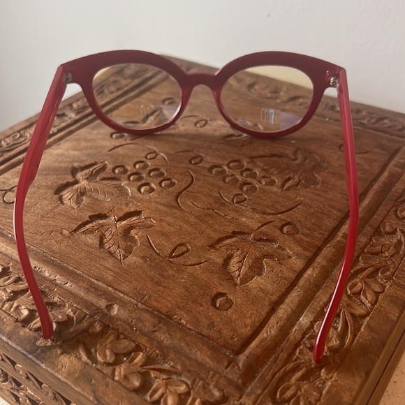 Italian funky red +3 readers - Picture 3 of 6